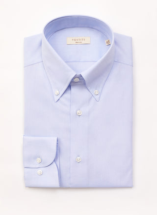 Blue Oxford Button Down Collar