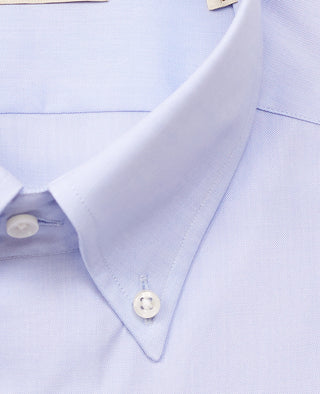 Blue Oxford Button Down Collar